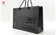 高端质感黑色卡纸手提袋