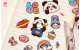 Anime Character Label Stickers