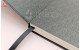 Black Leather Cover Notebook Printing - Logo Debossing Custom