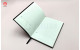 Black Leather Cover Notebook Printing - Logo Debossing Custom