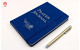 Silver Foil Stamped Branded Notebook Printing - Hardcover Leather Cover Journal Customization