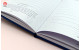 Silver Foil Stamped Branded Notebook Printing - Hardcover Leather Cover Journal Customization