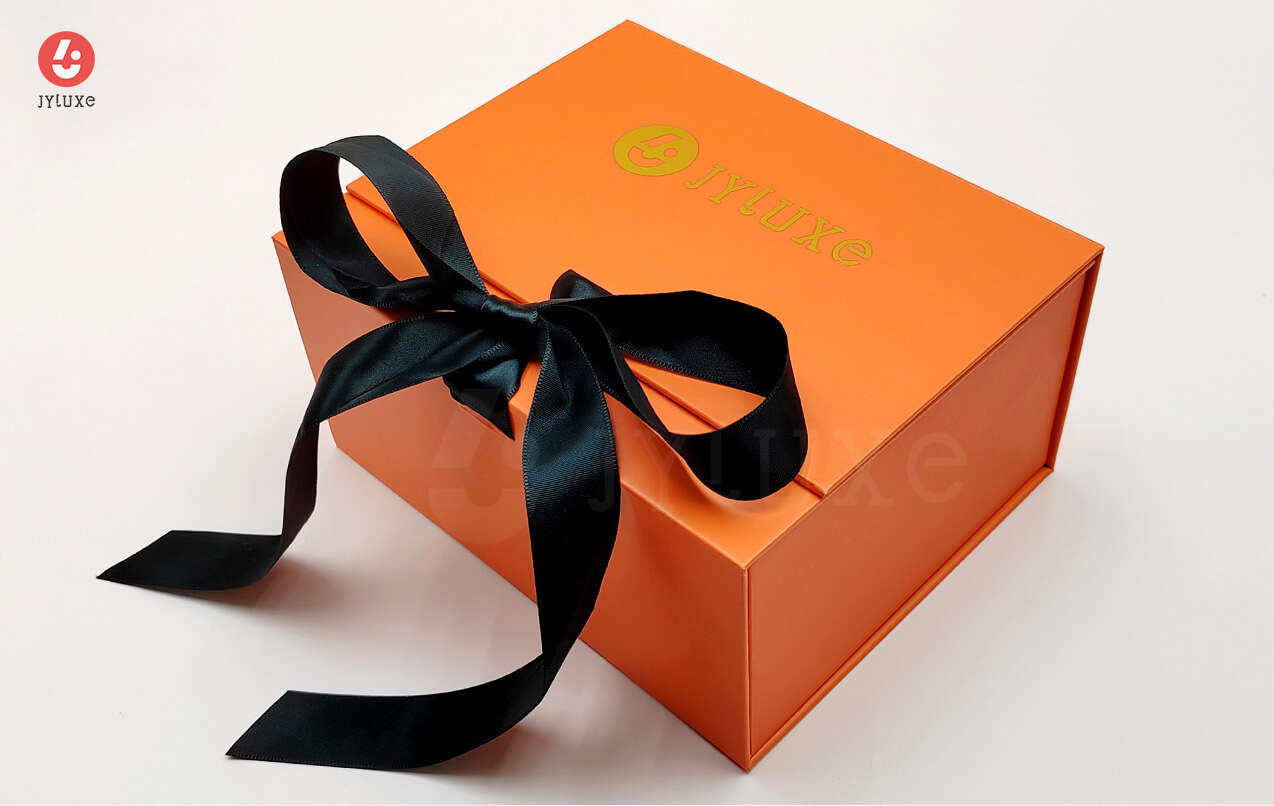 Boîtes Rigides Pliantes Personnalisées avec Ruban