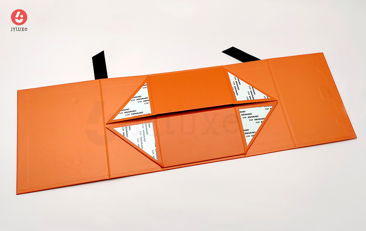 Boîtes Rigides Pliantes Personnalisées avec Ruban