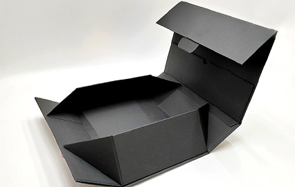 Collapsible Rigid Box without Magnetic Adhesive - Customized by China Packaging Factory