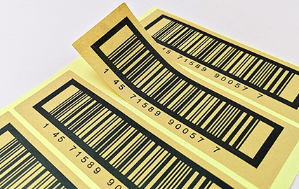 Kraft Paper Self-Adhesive Labels - Eco Stickers