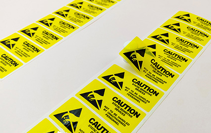 Machinery Equipment Usage Labels