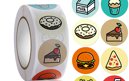 Bakery Packaging Labels - Cake Stickers