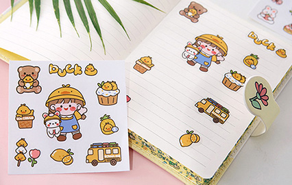 Bulk custom Children's Cartoon Stickers
