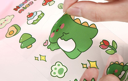 Anime Character Label Stickers