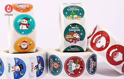Bulk Printed Christmas Stickers