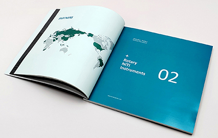 Product Catalog with UV & Foil Stamping