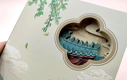 Cutout 3D Journal Printing & Full Color Custom Notebook