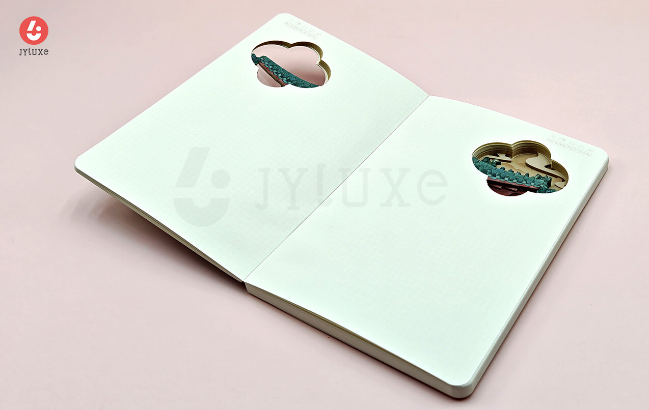 Cutout 3D Journal Printing & Full Color Custom Notebook