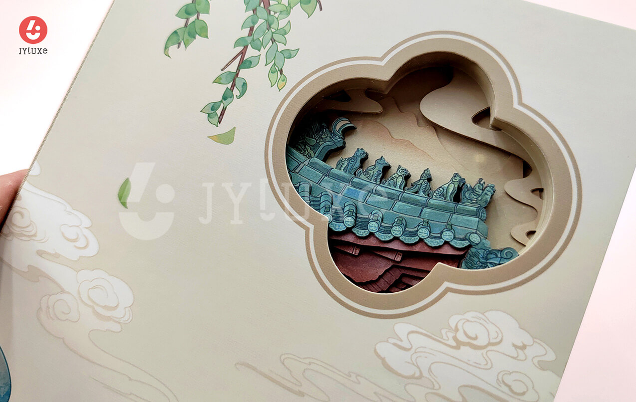 Cutout 3D Journal Printing & Full Color Custom Notebook