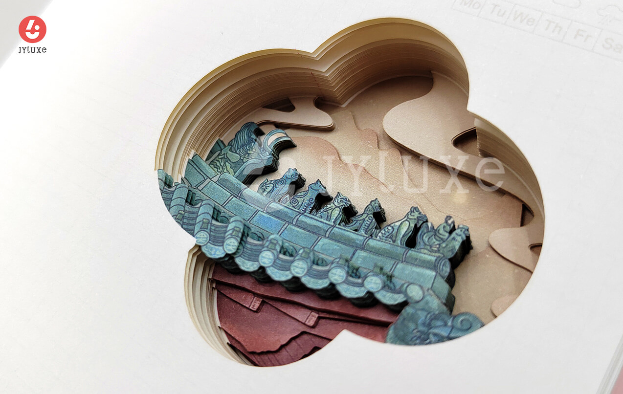 Cutout 3D Journal Printing & Full Color Custom Notebook