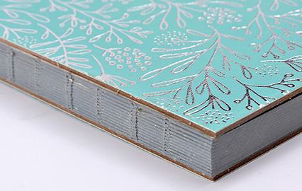 Creative Design Branded Journals - Custom Silver-Edged Notebooks