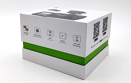 高品質電子製品パッケージ - 蓋付き底箱