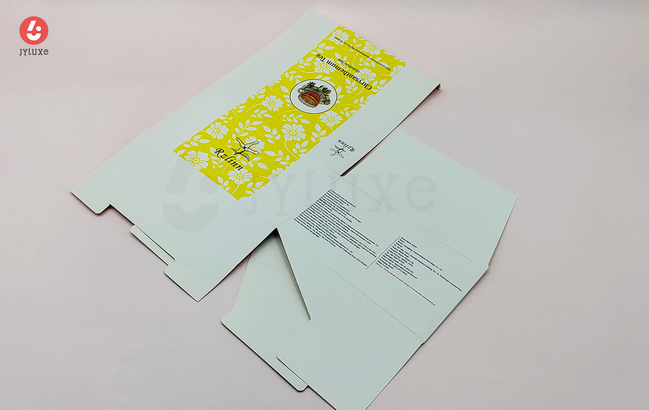 Infusión de Hierbas - Caja de Embalaje para Bebida de Té Saludable y Ecológica