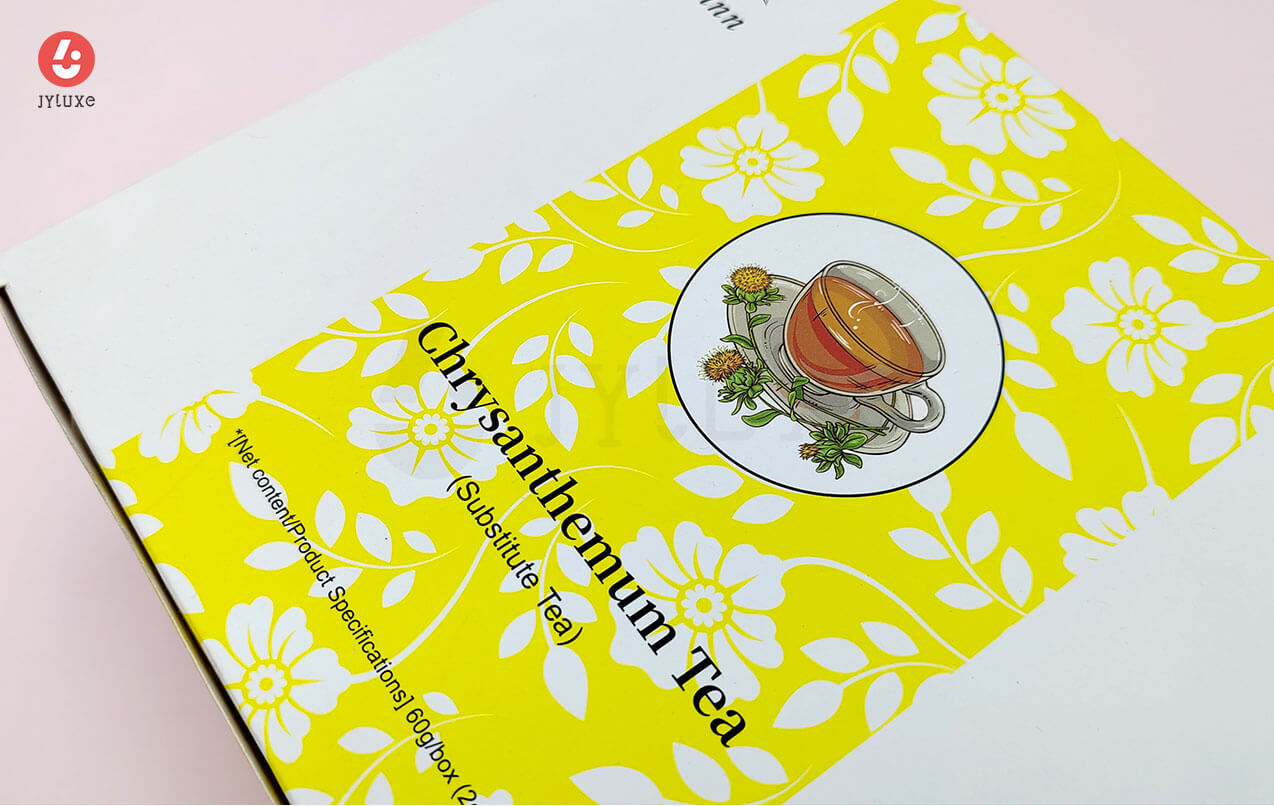 Infusión de Hierbas - Caja de Embalaje para Bebida de Té Saludable y Ecológica