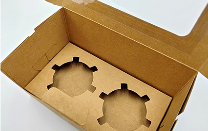 ロゴ入りカスタムケーキボックス - カップケーキボックス