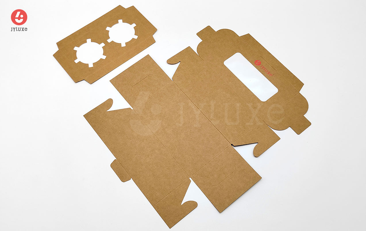 マフィンボックス - ロゴ入りカスタムクッキー包装