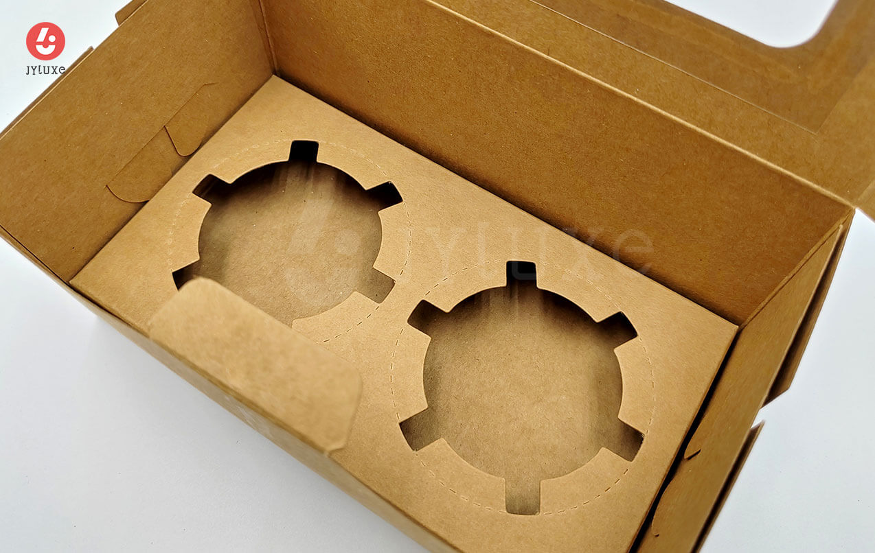 マフィンボックス - ロゴ入りカスタムクッキー包装