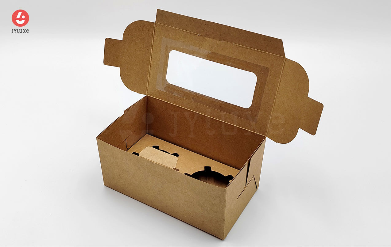 マフィンボックス - ロゴ入りカスタムクッキー包装