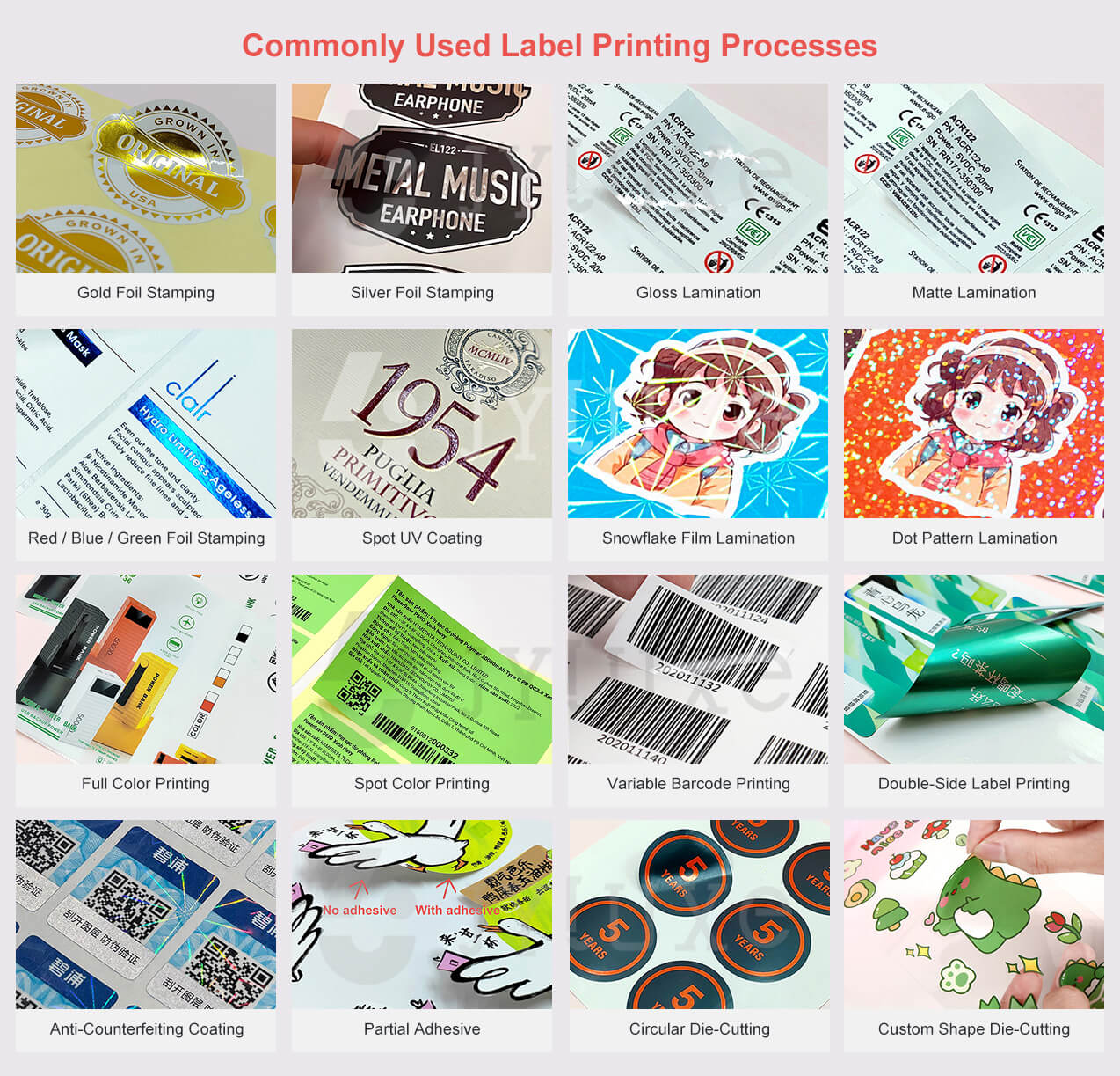 Custom Food Labels - Nutritional Food Labels | JYLUXE